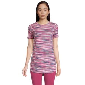 Lands' End Women's Moisture Wicking Curved Hem Tunic